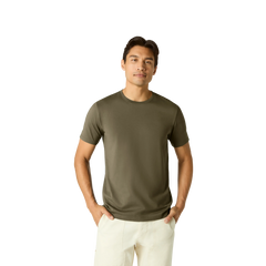 Men's Pima Cotton Slim Crew Neck T-Shirt 3-Pack