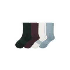 Men's Solids Half Calf Sock 4-Pack