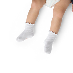 Baby Ruffle Rib Calf Sock 8-Pack (6-12 Months)