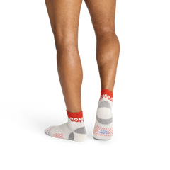 Men's Merino Wool Blend Hiking Quarter Socks