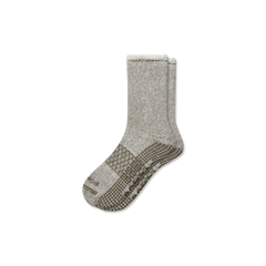 Women’s Roll-Top Merino Blend Gripper House Sock