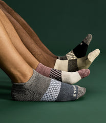 Men’s Tri-Block Ankle Sock 6-pack