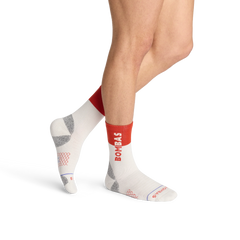 Men's Merino Wool Blend Hiking Calf Sock 6-Pack