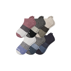 Men’s Tri-Block Ankle Sock 6-pack