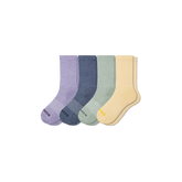 Youth Marl Calf Sock 4-Pack