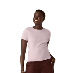 Women's Pima Cotton Slim Crew Neck T-Shirt 6-Pack