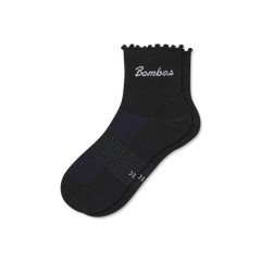 Women’s UltraLite Ruffle Sport Quarter Socks