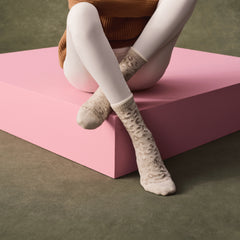 Women's Merino Wool Blend Half Calf Sock 4-Pack
