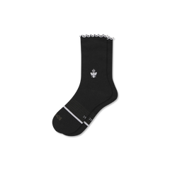 Women’s Ruffle Sport Half Calf Socks