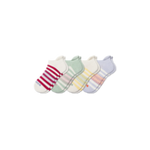 Youth Stripes Ankle Sock 4-Pack