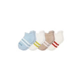 Junior Solids Ankle Sock 4-Pack