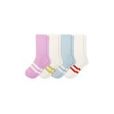 Youth Solids Calf Sock 4-Pack