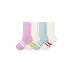 Youth Solids Calf Sock 4-Pack