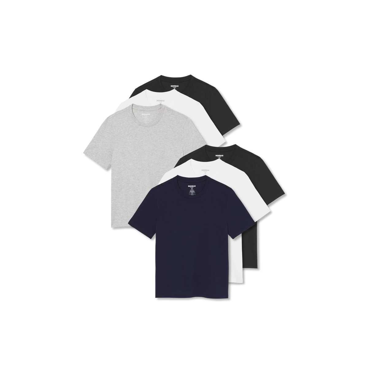 Women's Pima Cotton Crew Neck T-Shirt 6-Pack