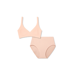 Women’s No Show Plunge Bralette + High Rise Brief Pack