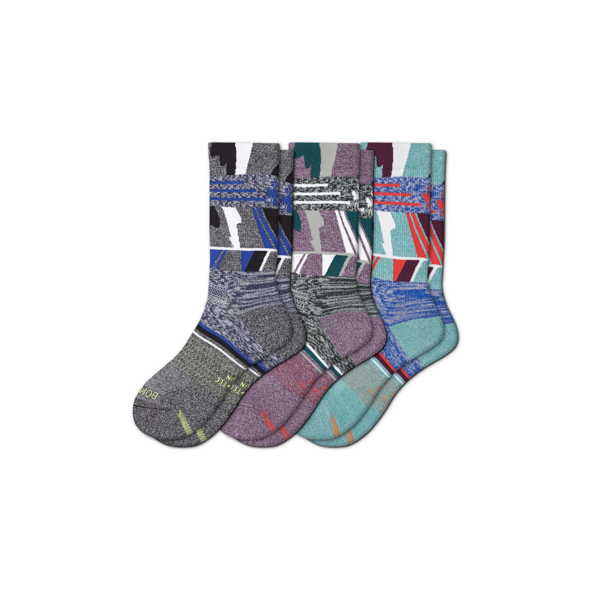 Men's Run Calf Sock 3-Pack