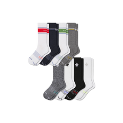 Women's All Sport Calf Sock 8-Pack