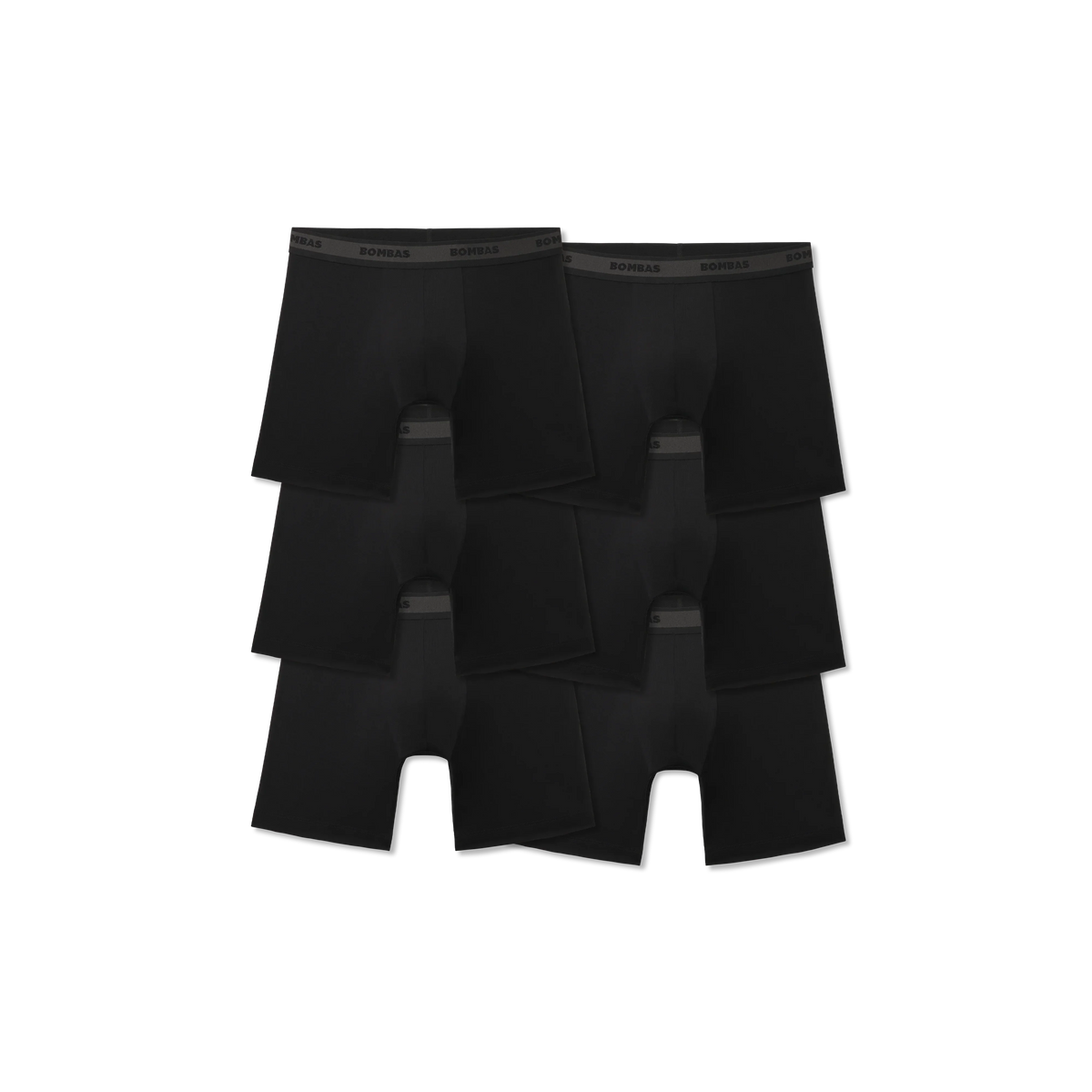 Men's Soft Flex Boxer Brief 6" 6-Pack