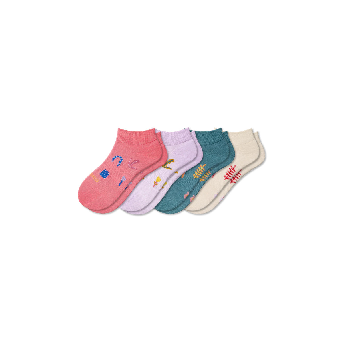 Youth Lightweight Ankle Sock 4-Pack