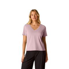 Women's Pima Cotton V-Neck T-Shirt 6-Pack