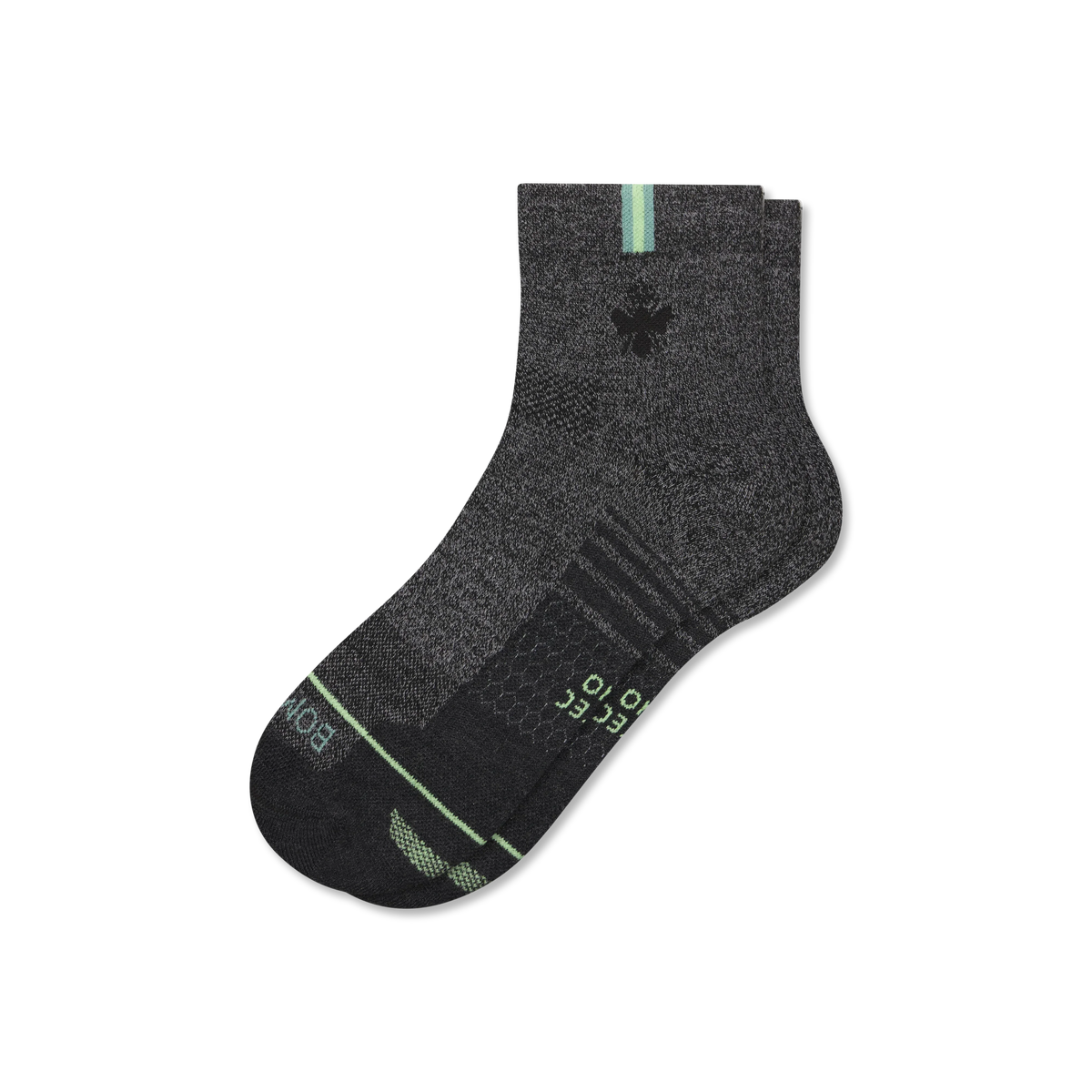 Women's Merino Wool Blend Run Quarter Socks