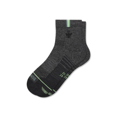 Men's Merino Wool Blend Run Quarter Socks