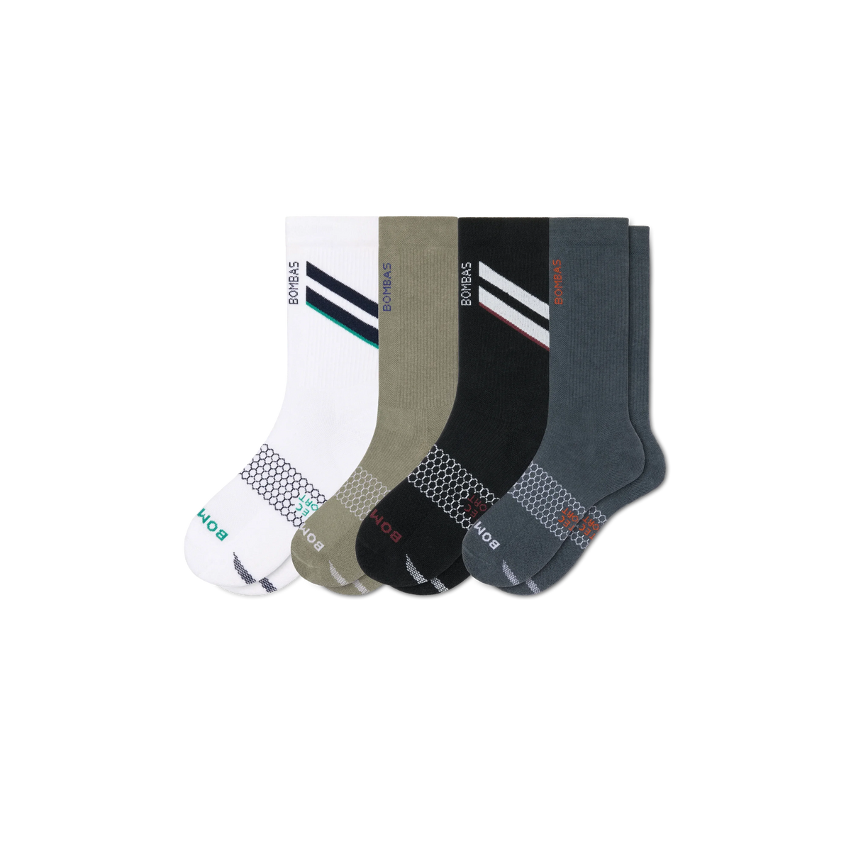 Men's All Sport Calf Sock 4-Pack