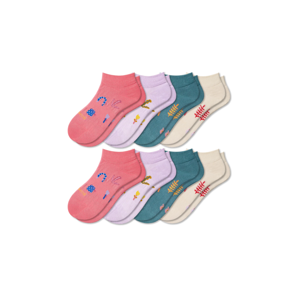 Youth Lightweight Ankle Sock 8-Pack
