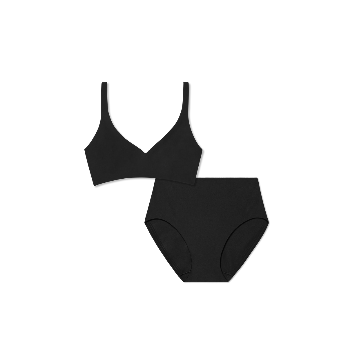 Women’s No Show Plunge Bralette + High Rise Brief Pack