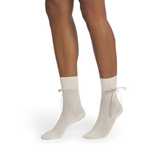 Women’s Pointelle Bow Half Calf Sock 3-Pack