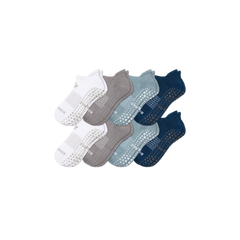Women's Gripper Ankle Sock 8-Pack