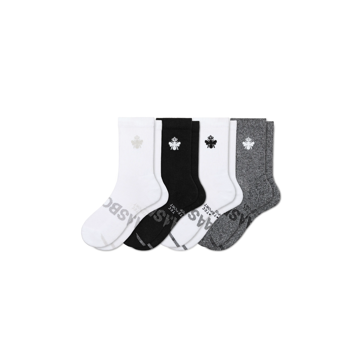 Women's All Sport Half Calf Sock 4-Pack