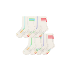 Pride Half Calf Sock 8-Pack