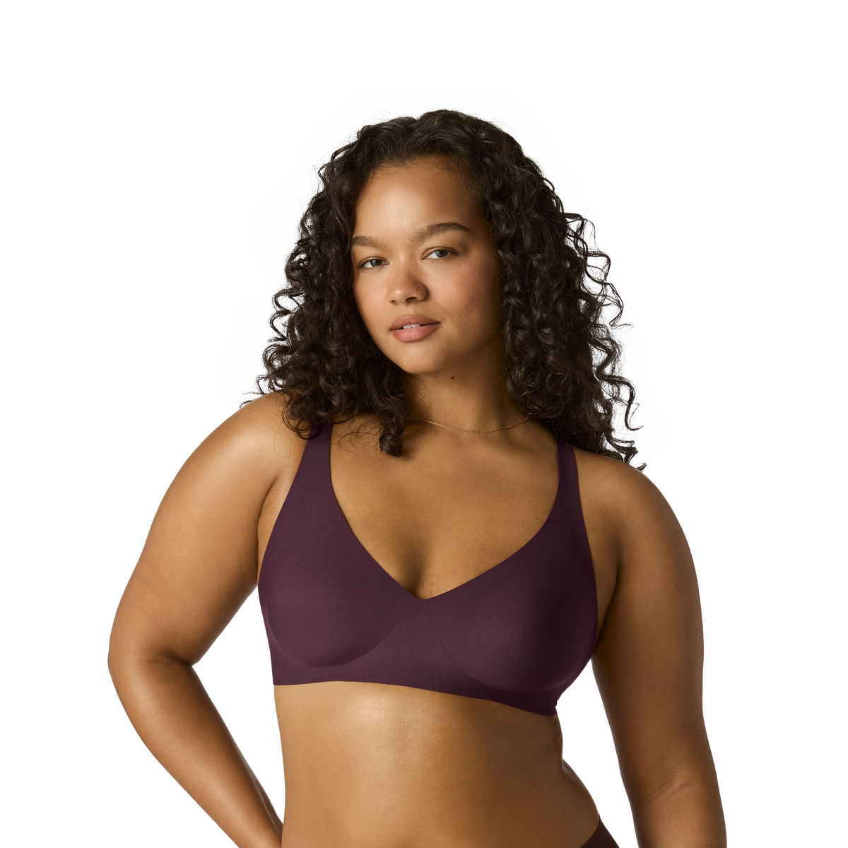Women's No Show Plunge Bralette