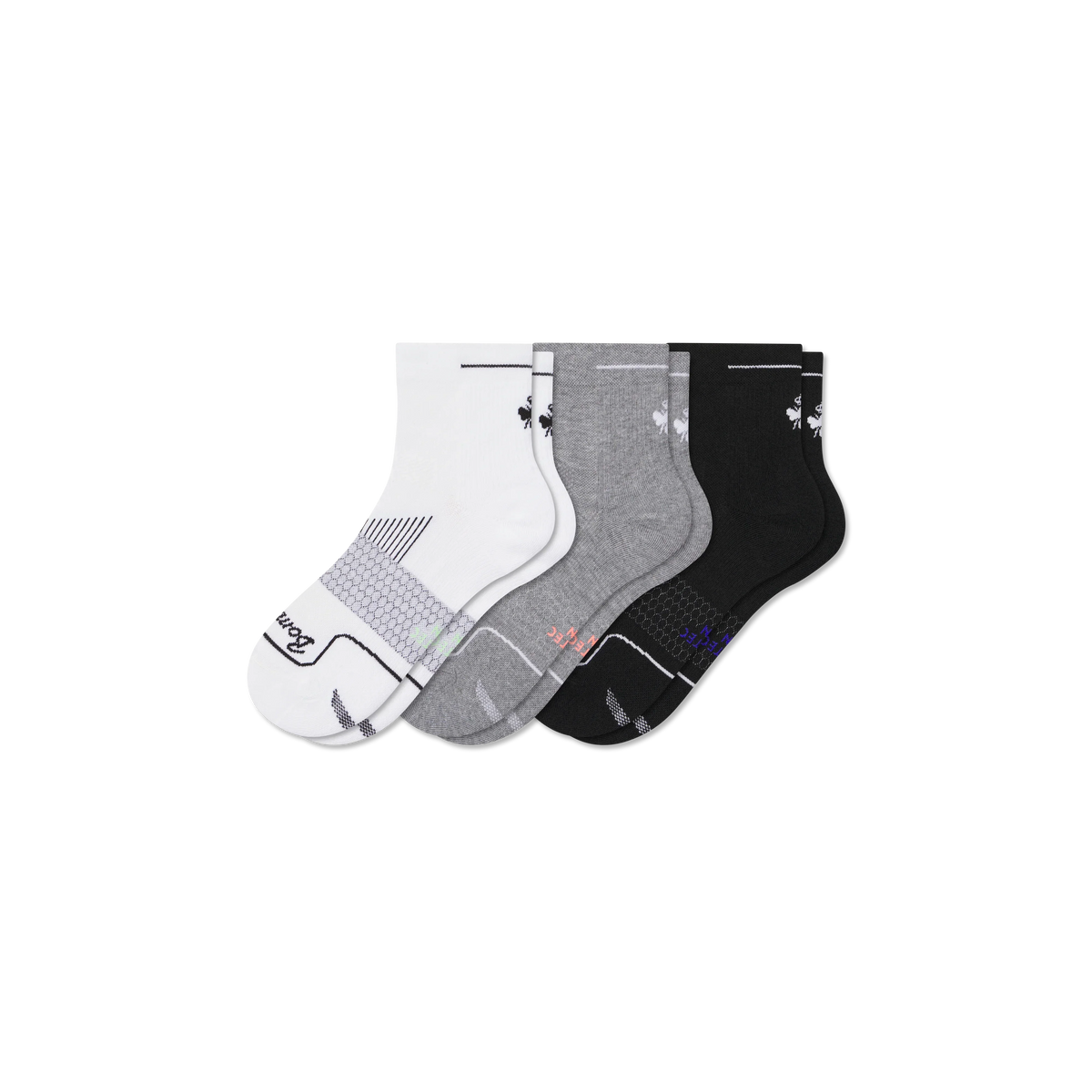 Women's Run Quarter Sock 3-Pack
