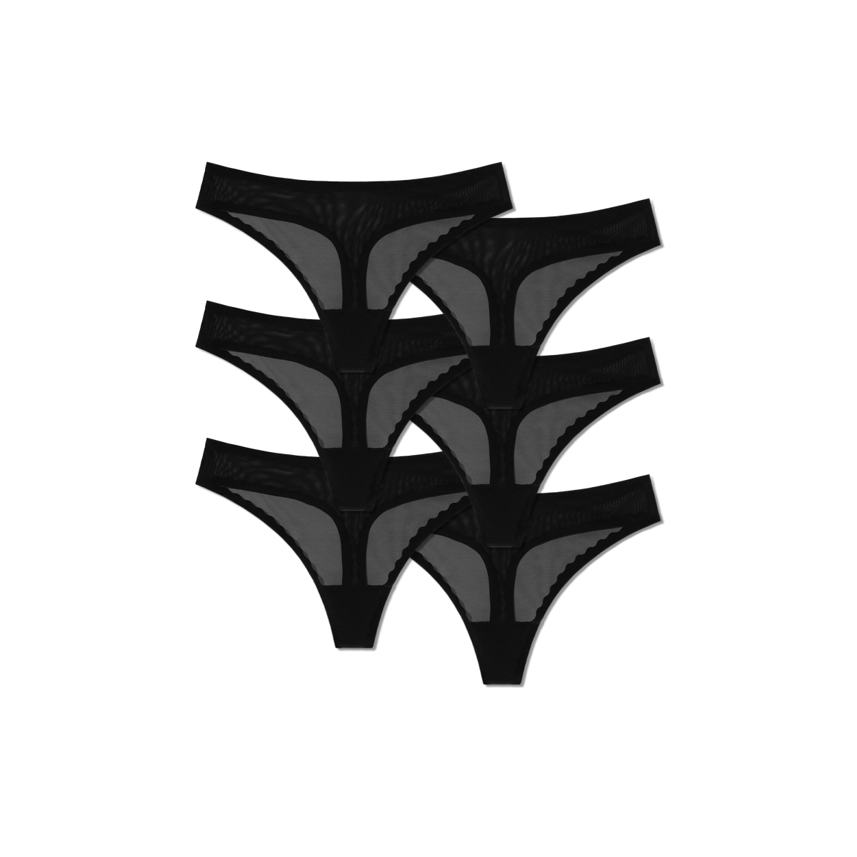 Women’s SoftMesh Thong 6-Pack
