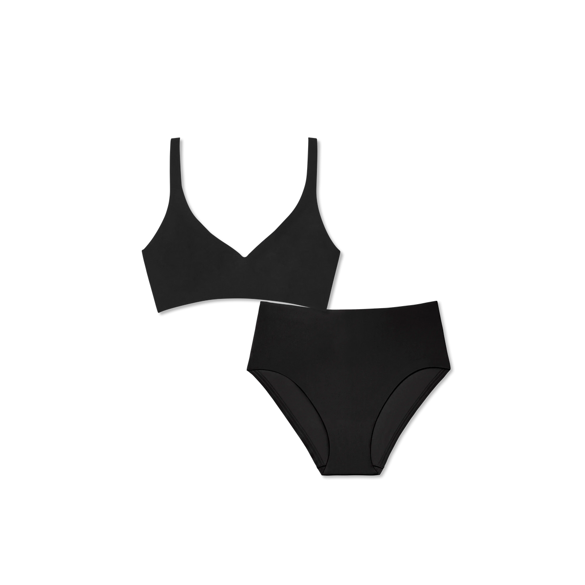 Women’s No Show Plunge Bralette + Hipster Pack