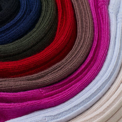 Men's Merino Cashmere Blend Rib Calf Socks