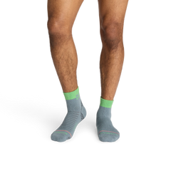 Men's Merino Wool Blend Hiking Quarter Sock 3-Pack