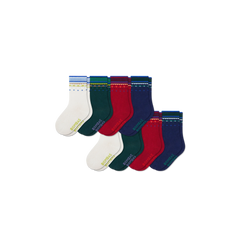 Junior Lightweight Calf Sock 8-Pack