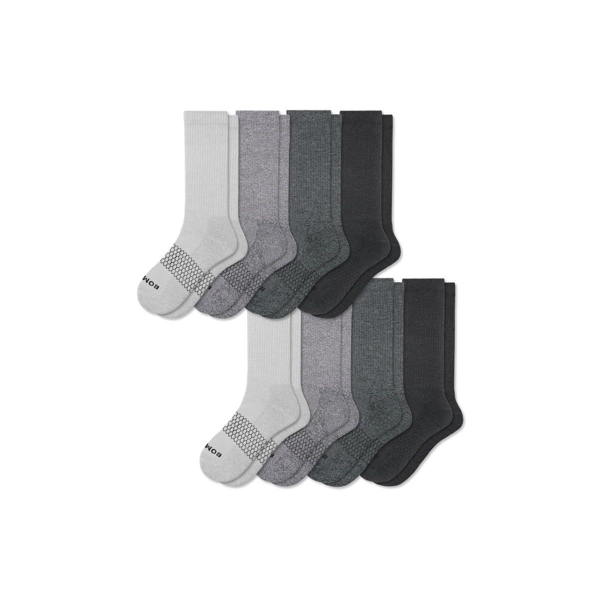Women's Marl Calf Sock 8-Pack