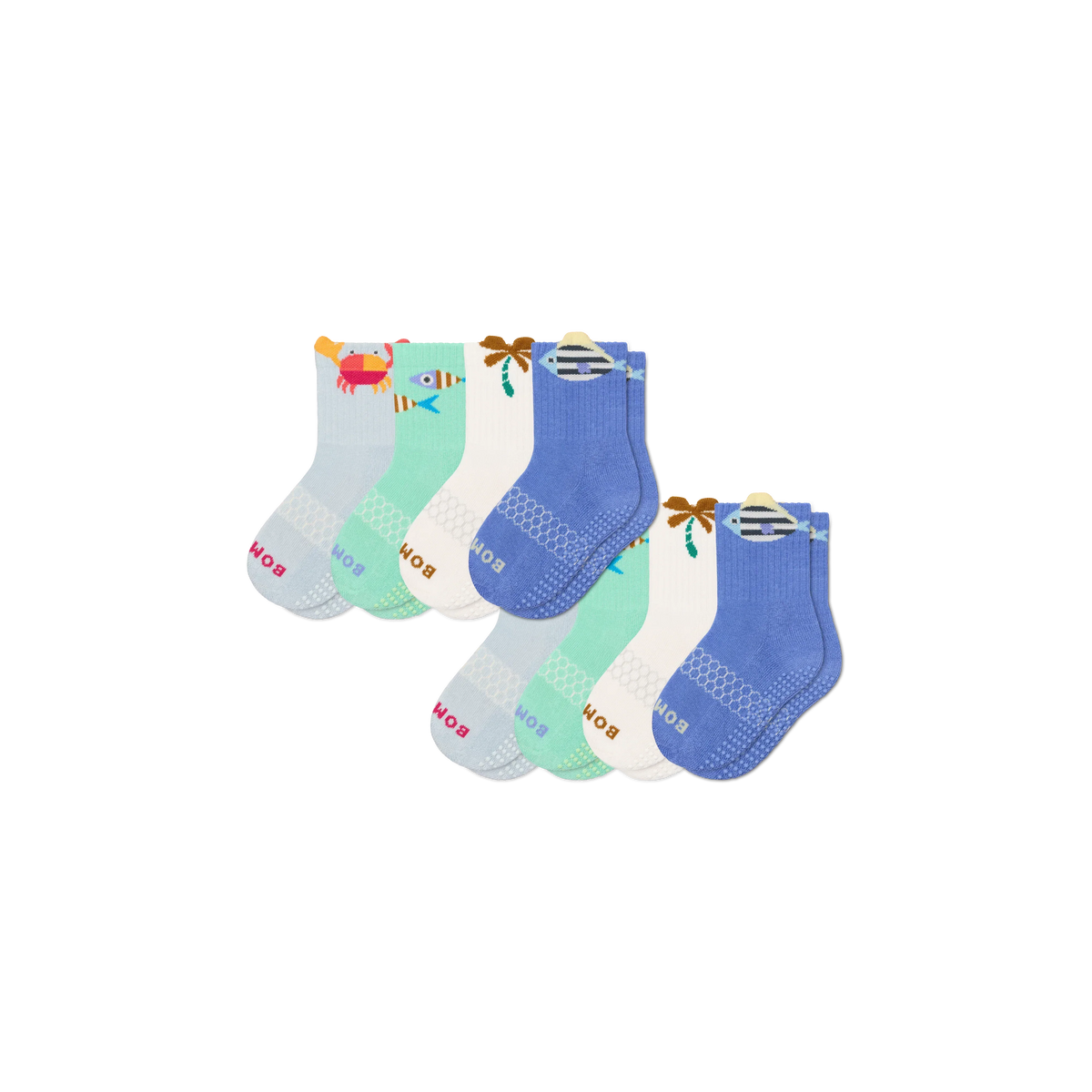Junior Calf Sock 8-Pack