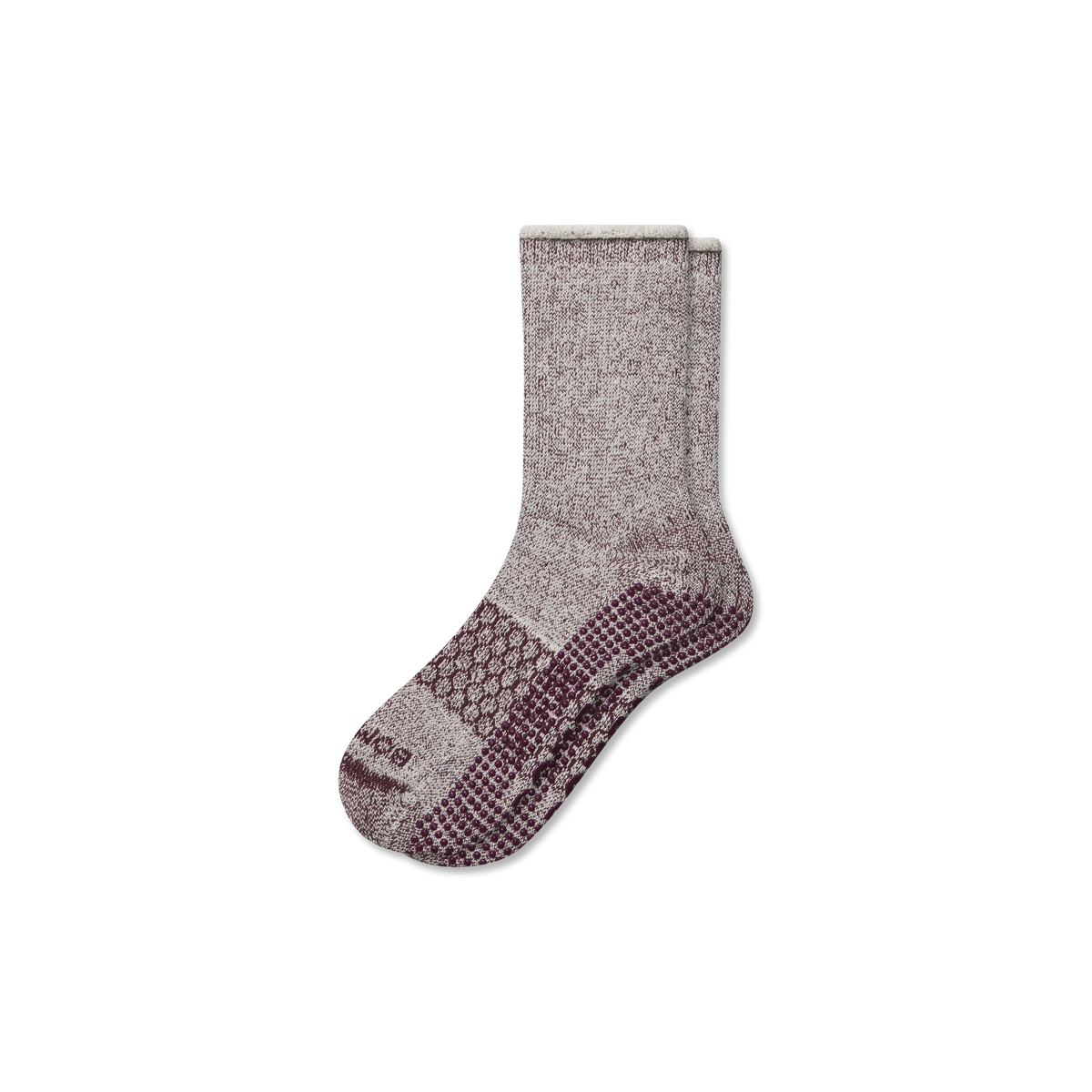Women’s Roll-Top Merino Blend Gripper House Sock