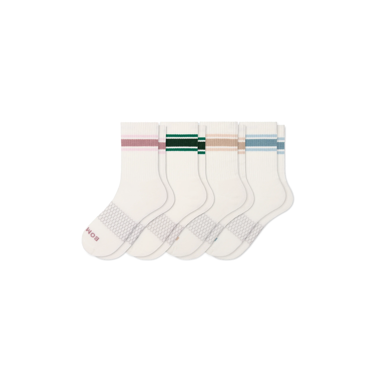 Women's Vintage Stripes Half Calf Sock 4-Pack