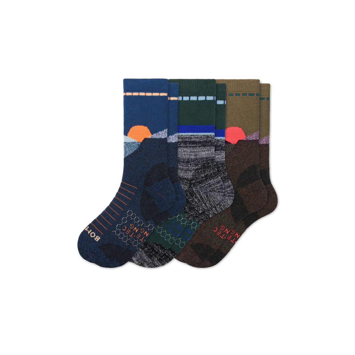 Women's Hiking Calf Sock 3-Pack