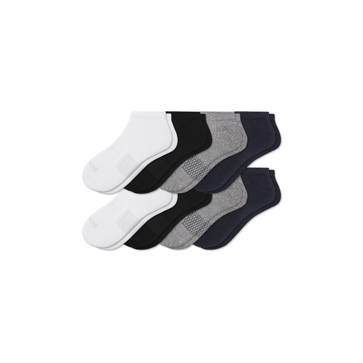 Women's Modern Rib Ankle Sock 8-Pack