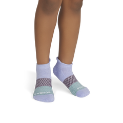 Youth Tri-Block Ankle Sock 6-Pack