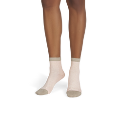 Women’s Sparkle Modern Rib Quarter Sock 4-Pack Gift Box