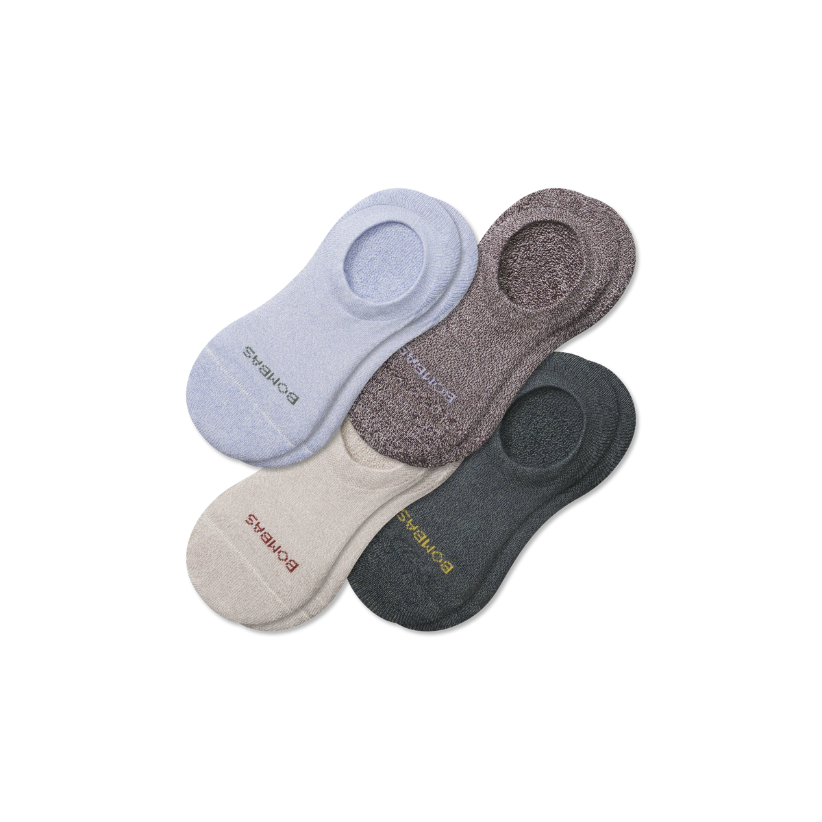 Men's Cushioned No Show Sock 4-Pack