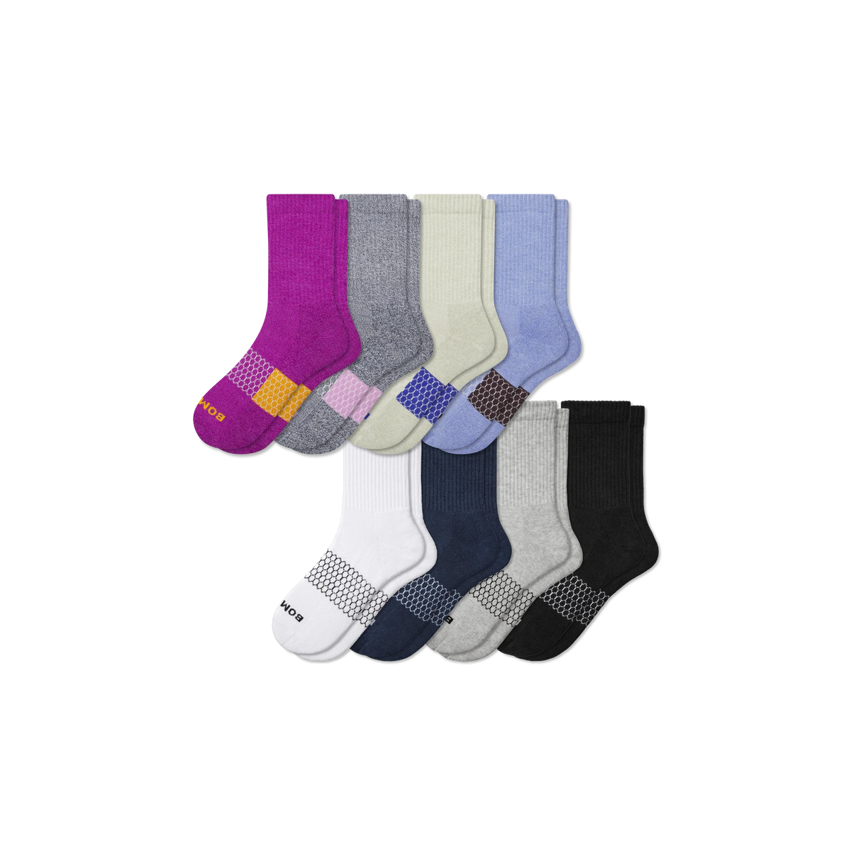Women's Half Calf Sock 8-Pack